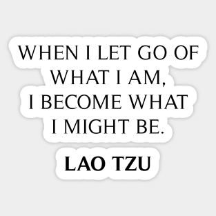 Lao Tzu Quote Sticker